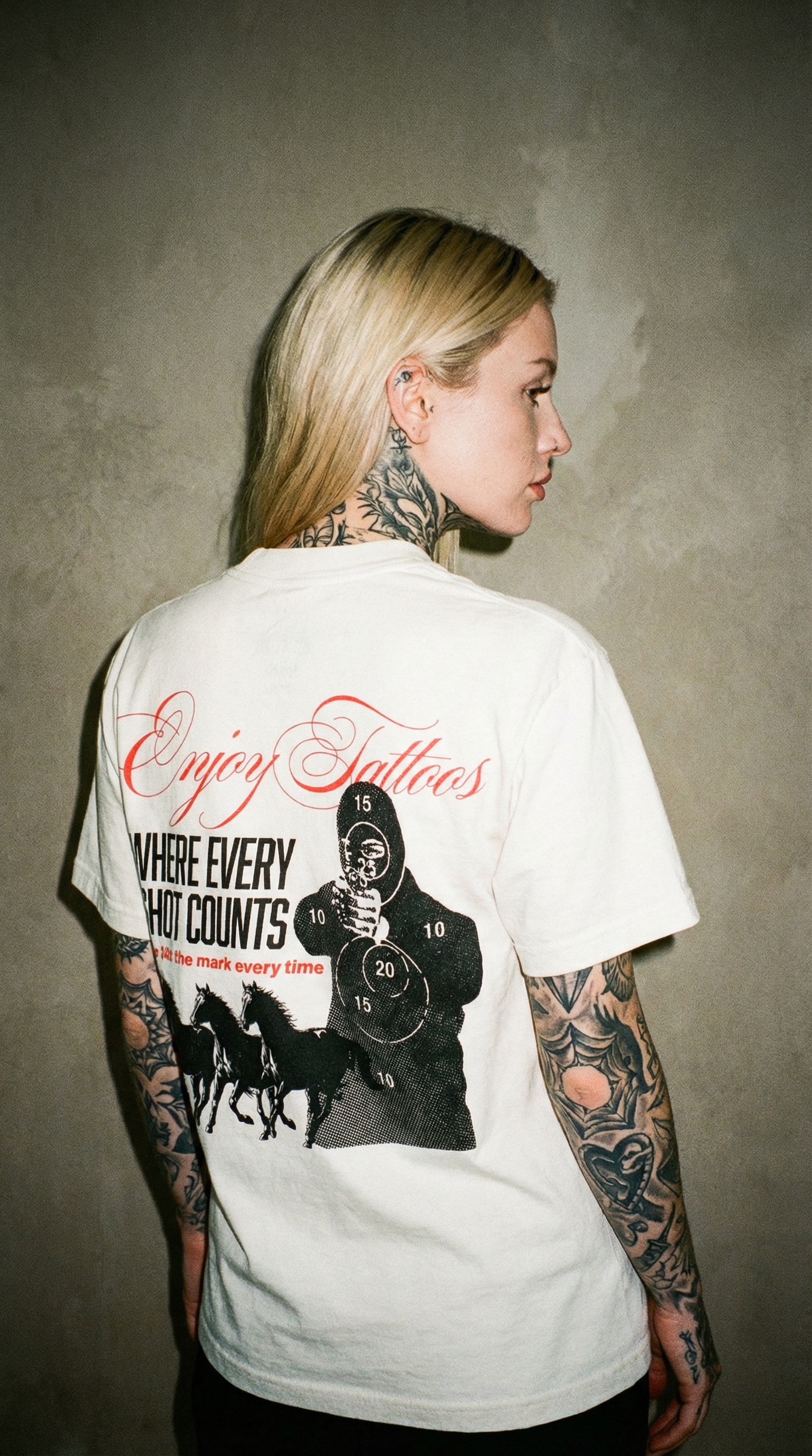 Hit The Mark Off White S/S Tee