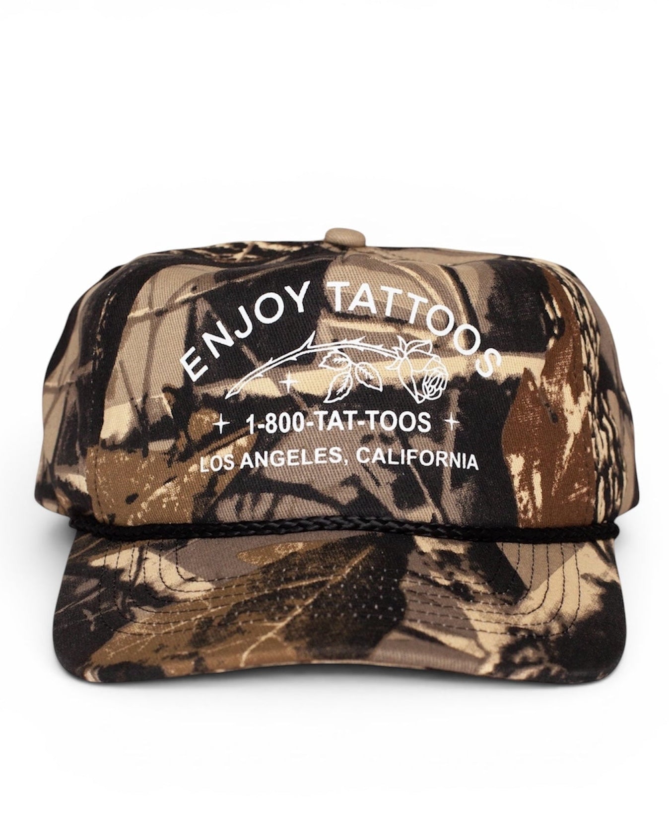 Camouflage Rose Hat