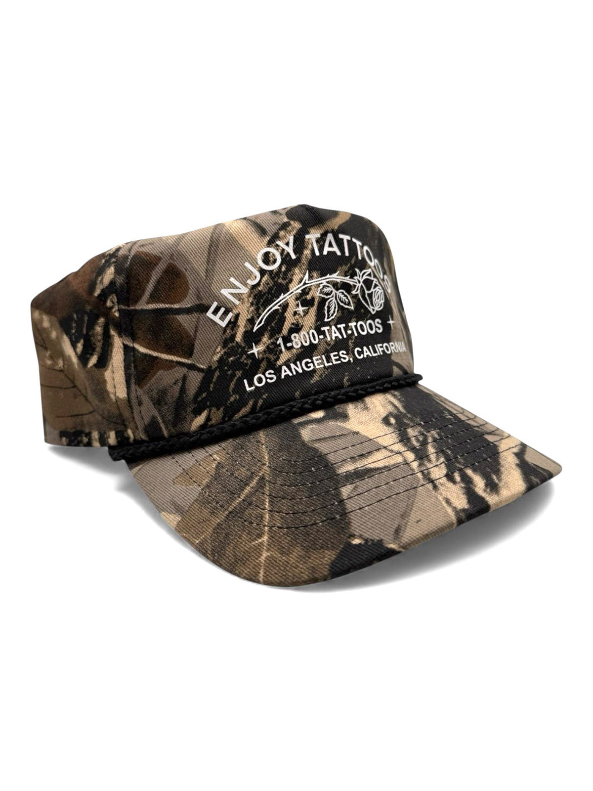 Camouflage Rose Hat