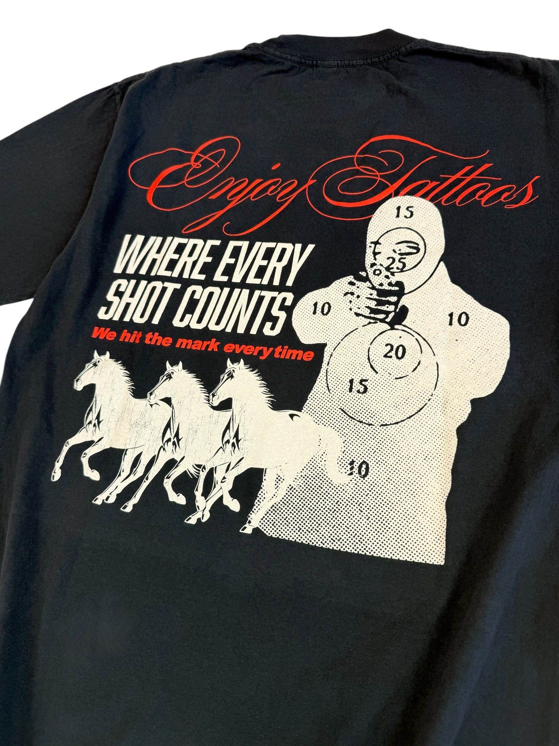 Hit The Mark Black S/S Tee