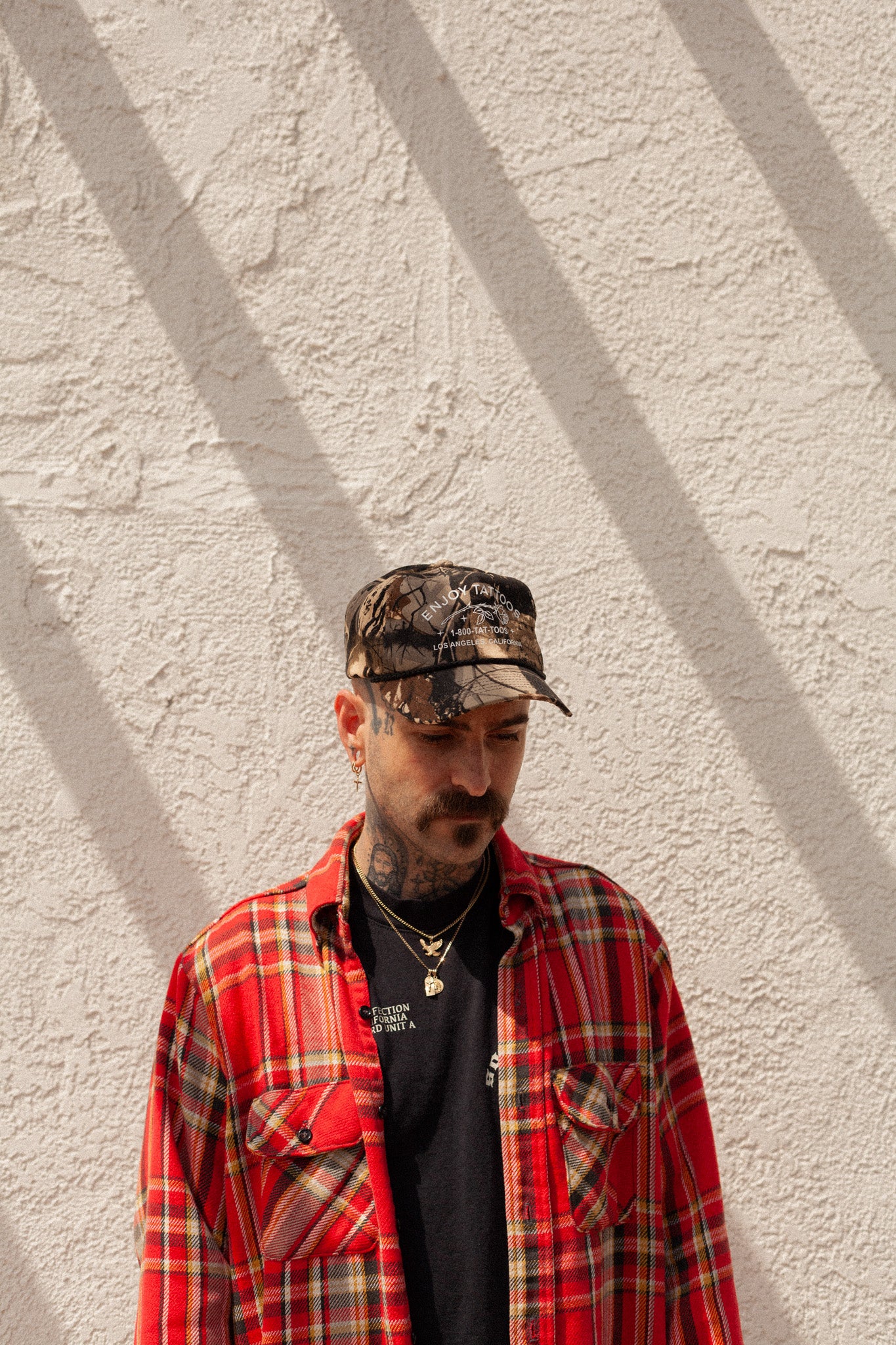 Camouflage Rose Hat